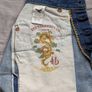 Red Tornado 14oz Selvedge Denim Jeans Indigo Image 7