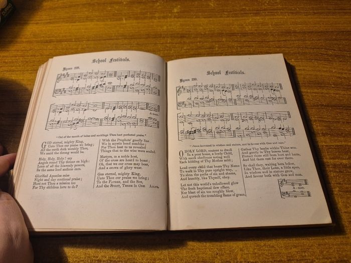 Antique 1861Hymns Ancient and Modern William Henry Monk