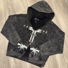 Designer zip-hoodie