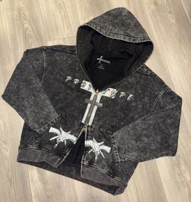 Designer zip-hoodie