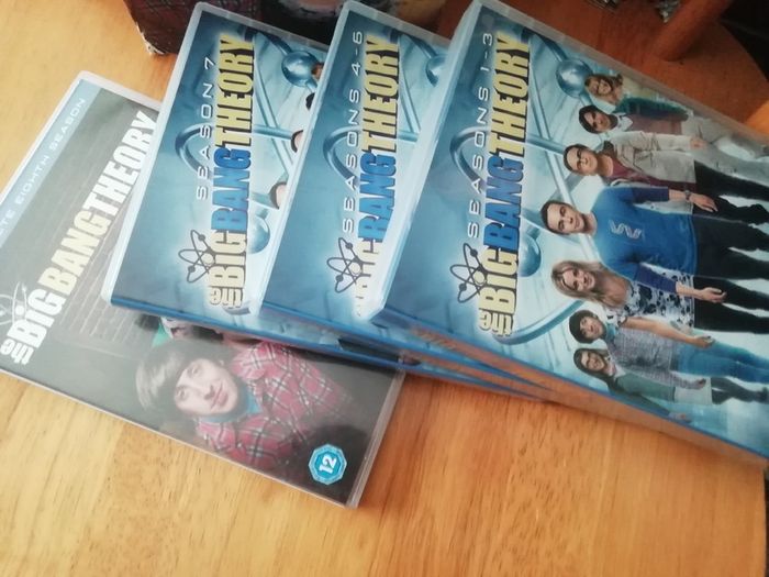 Big Bang Theory Seasons 1-8 Dvd Boxset