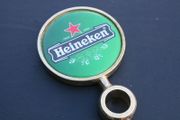 Heineken Lager Beer Pump Sign Holder Advertisement Heavy Sold Item