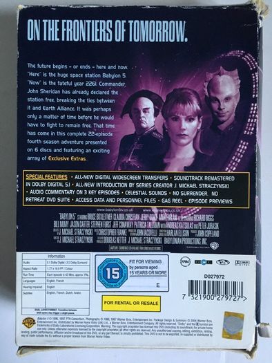 Babylon 5 (Complete Series 1-5 1994-1998)