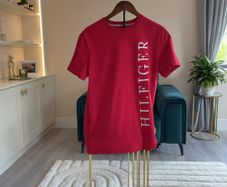 Boys Red Tommy Hilfiger Short-sleeve T-Shirt