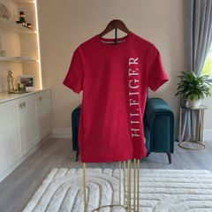Boys Red Tommy Hilfiger Short-sleeve T-Shirt