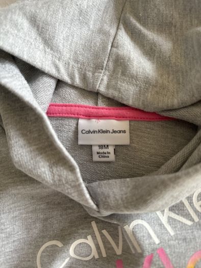 Calvin Klein baby girl 2-Piece Jogger Set