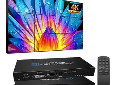 Video Wall Controller 3X3 4K