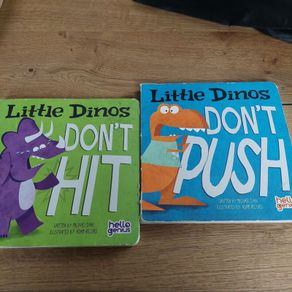 Books for positive behaviour Dinos dont hit/push