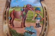 BRAND NEW Playmobil Country 6971 Groomer with Butterfly Outfit Pony Action Figure