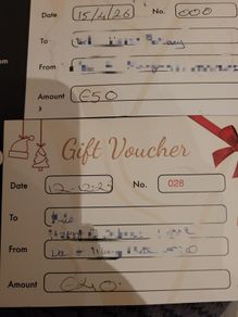 ivy studios gift vouchers