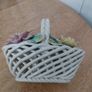 Ceramic Flower Basket Image 6