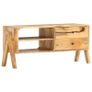 TV Cabinet 97x35x47 cm Solid Mango Wood Image 8