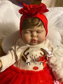 Beautiful Xmas reborn baby doll