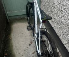26 girls bike white