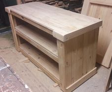 Rustic kitchen island