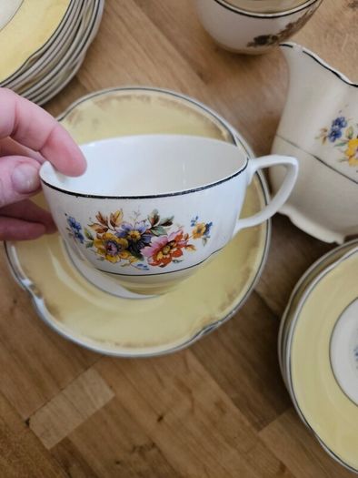 Johnson Bros Pareek China Tea Set