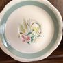 Alfred Meakin 1950s Harvest Bouquet 5 Soup bowls and saucers Coupes Image 4