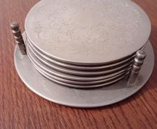 silver coasters