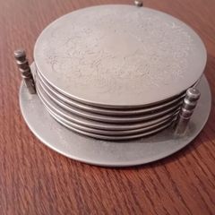 silver coasters