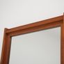 Vintage Swedish Profiled Teak Mirror, 1960s Image 4