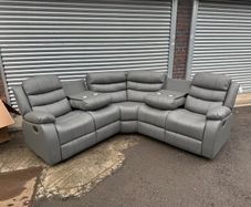 Roma Sorrento Corner Leather Recliner