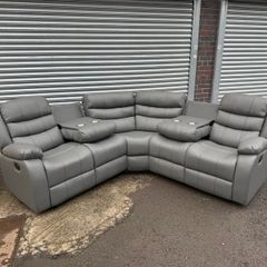 Roma Sorrento Corner Leather Recliner