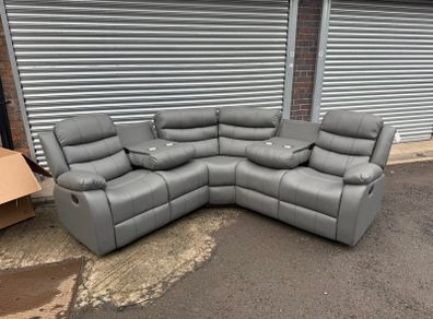 Roma Sorrento Corner Leather Recliner