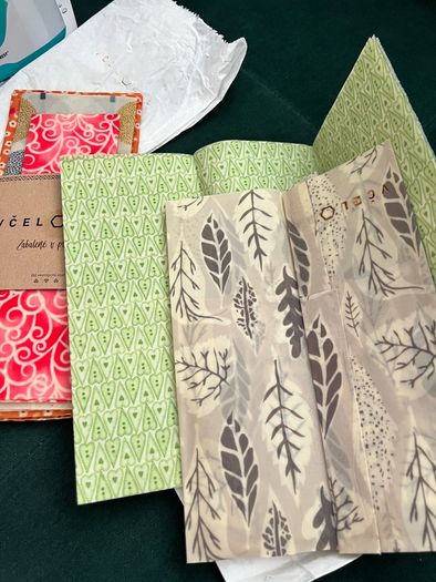 Bees wax food wraps 5pcs