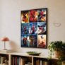 Wall Art Spiderman movie collection 1-9 unique design.A1 Gloss Image 3