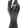 Rose Gold Tone 925 Sterling Silver CZ Fidget Ring Image 10