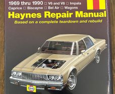 Chevrolet Full-Size models Haynes Repair Manual