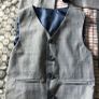 Grey Children Suit Image 4