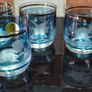 Vintage Radua Bohemian crystal shot glasses Image 3
