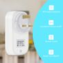 Smart Plug Outlet Timmer Switch Energy Monitoring Compatible with Alexa Google Home Echo No Hub Required Remote Control Your Devices by Smartphone Voice UK Plug (1 PCS) Image 4