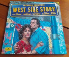 West Side Story - Leonard Bernstein, Kiri Te Kanawa, Jose Carreras. Lp. Vinyl. Record. Double Album. Cover Booklet.
