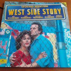 West Side Story - Leonard Bernstein, Kiri Te Kanawa, Jose Carreras. Lp. Vinyl. Record. Double Album. Cover Booklet.