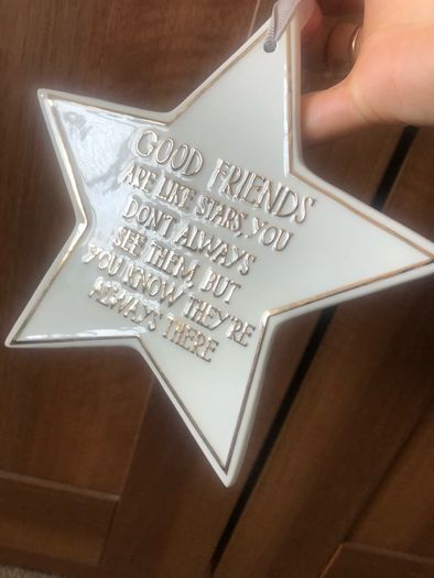 Ceramic Wall Star from Next