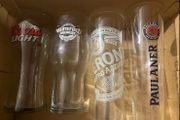 Bulmers Guinness tuborg coors whitefield Paulaner carling peroni Budweiser krombacher smithwicks Heineken jameson beer pint Glasses