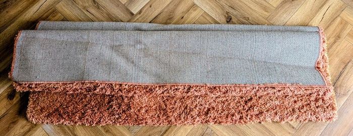 Terracotta Shaggy Rug - 160x230cm - Kukoon Aspen