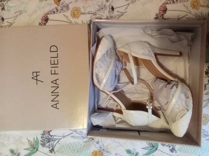 Anna Field bridal shoes size 5