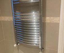 Chrome towel rack/ radiator