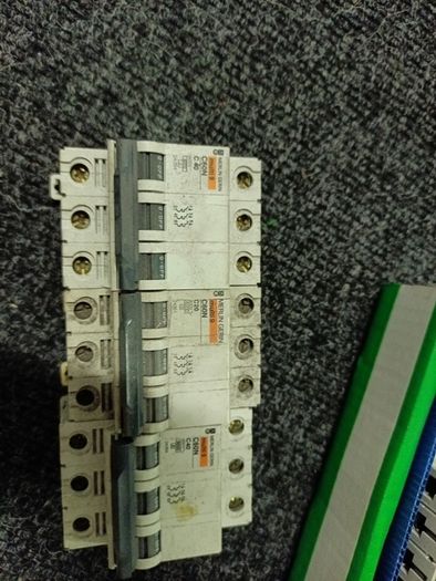 Various MCC and protection devices RCD MCB