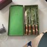 Solingen (Germany) vintage 3 piece meat carving set Image 6