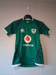 Ireland Rugby Jersey.  Official Canterbury Home Jersey Boys Girls Age 10 Years. Collect In Dublin Or Receive Via Post.
