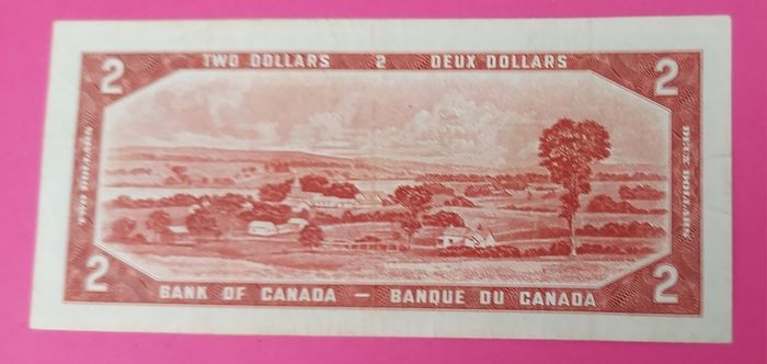 CANADA 1954 Two Dollar banknote in uncirculated condition