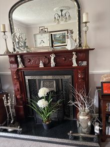 Mahogany Mantle
