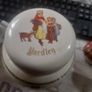 A Beautiful Old 1960s Yardley Ceramic Talcum Powder or Ginger Jar with Original Top Image 7