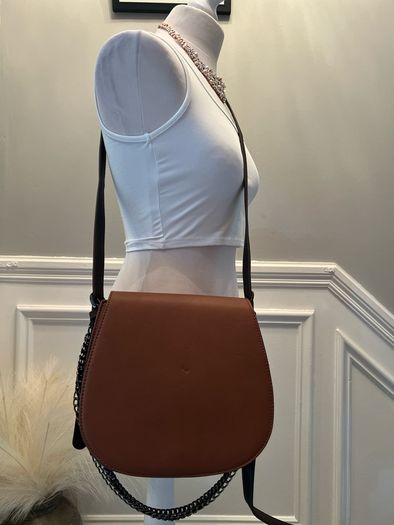 Brown crossbody bag