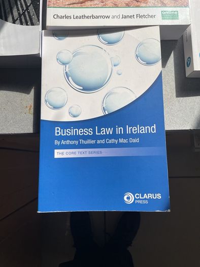 Marketing, Economics and Business Law books for 3rd level