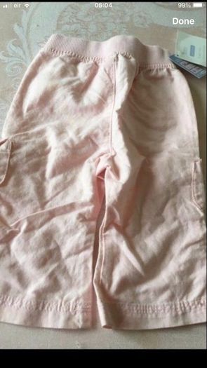 Girls BNWT trousers 3/6 mths